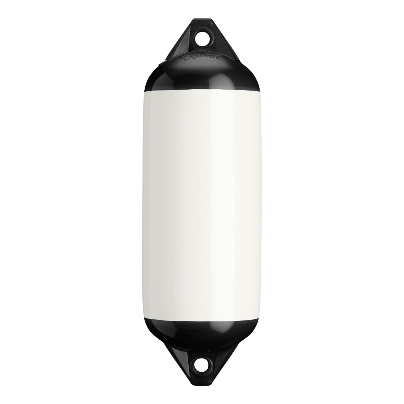 Polyform F-2 fender with black ropehold