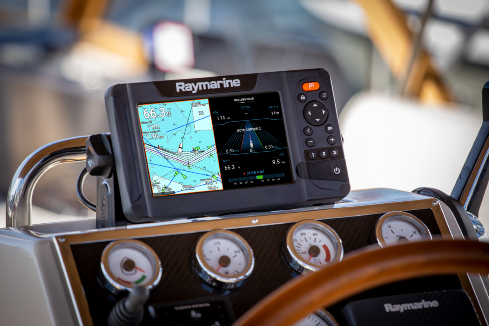 Raymarine Element S chartplotter
