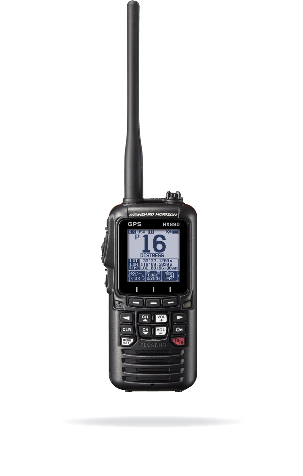 Standard Horizon HX890E handheld VHF